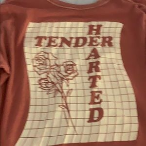 Tops - tender hearted long tee Tops - tender hearted long tee